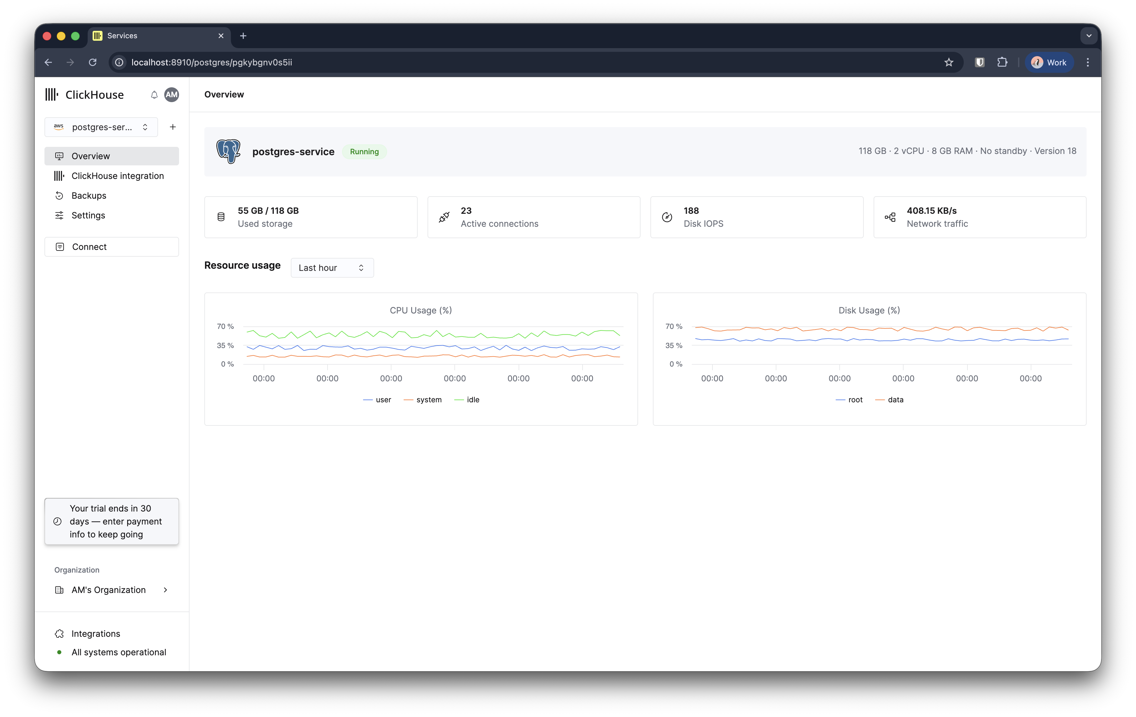 Managed Postgres overview